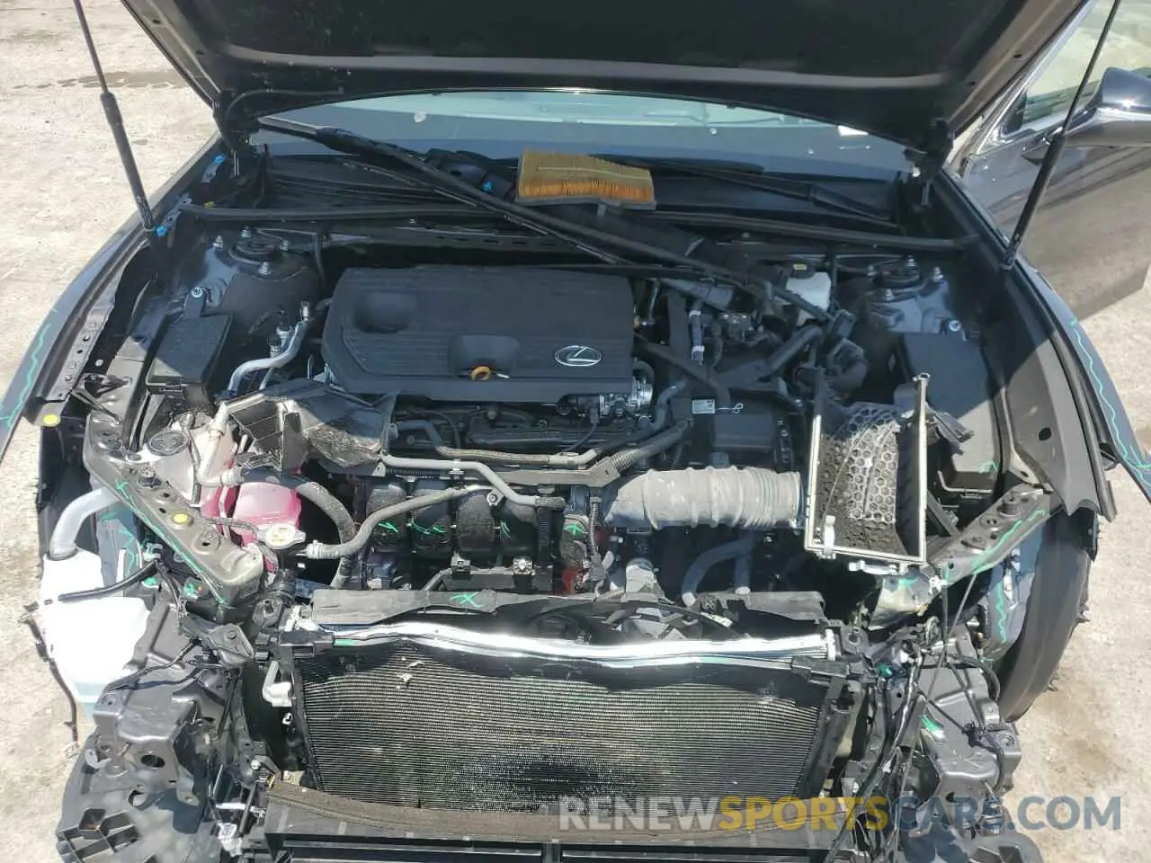 11 Photograph of a damaged car 58AEA1C13RU049460 LEXUS ES300 2024