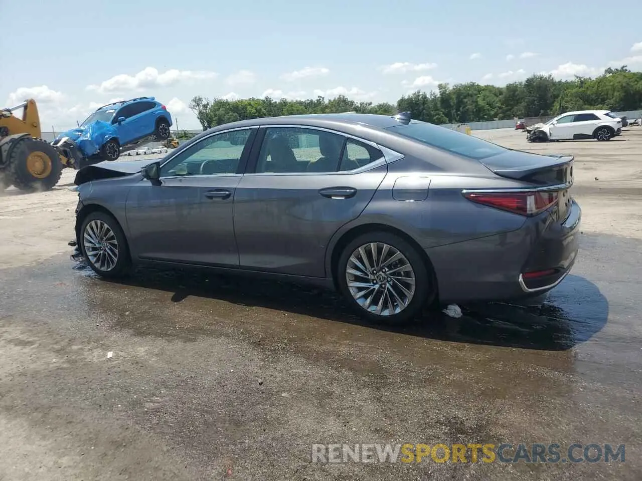 2 Photograph of a damaged car 58AEA1C13RU049460 LEXUS ES300 2024