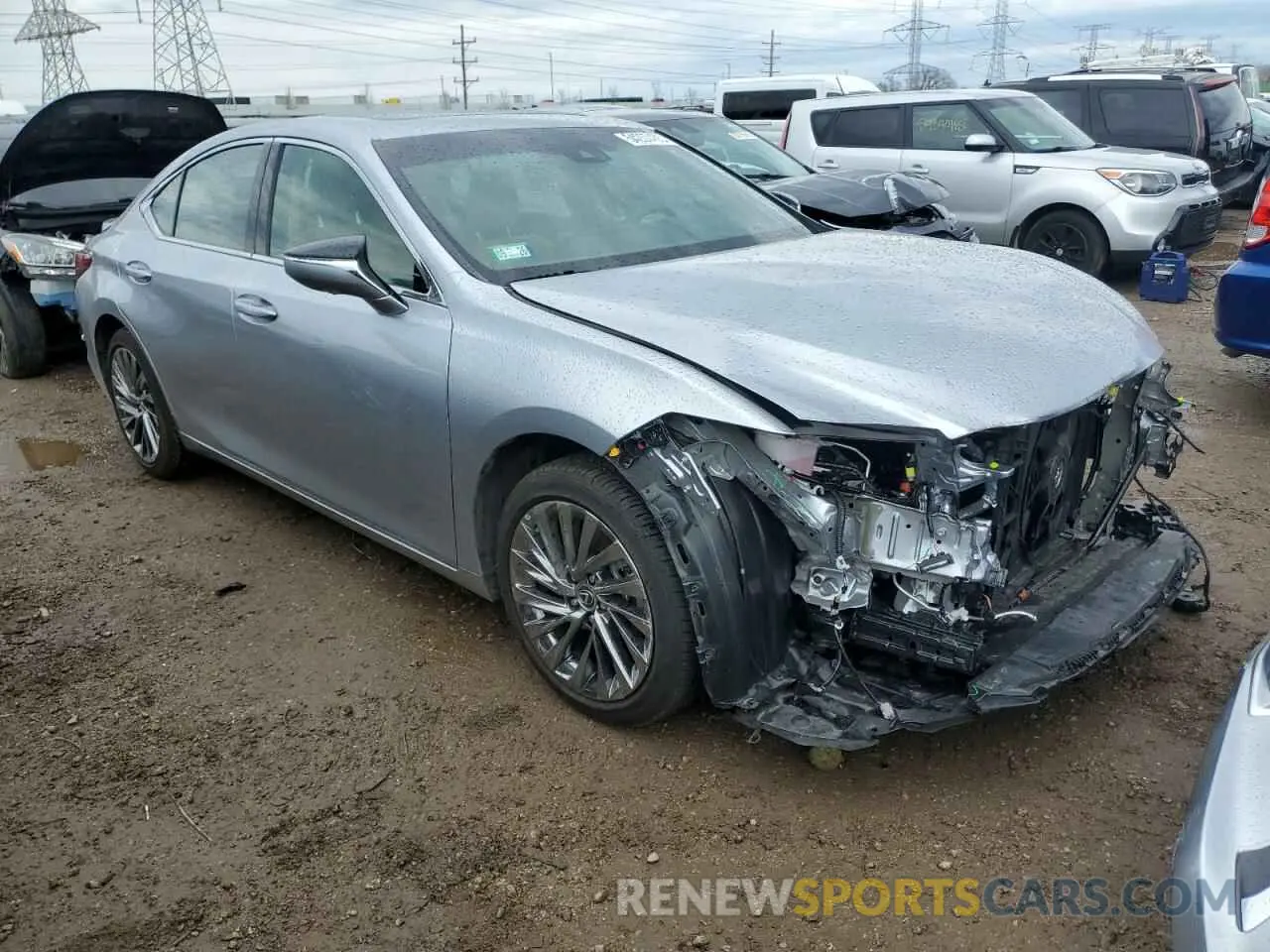 4 Фотография поврежденного автомобиля 58AEA1C16RU052269 LEXUS ES300 2024