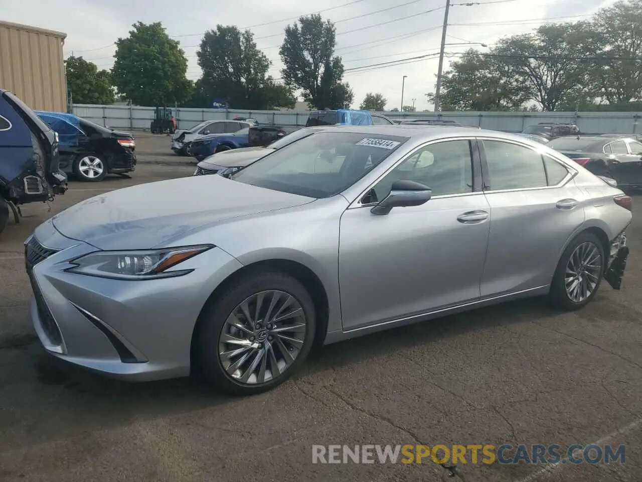 1 Photograph of a damaged car 58AEA1C17RU038879 LEXUS ES300 2024