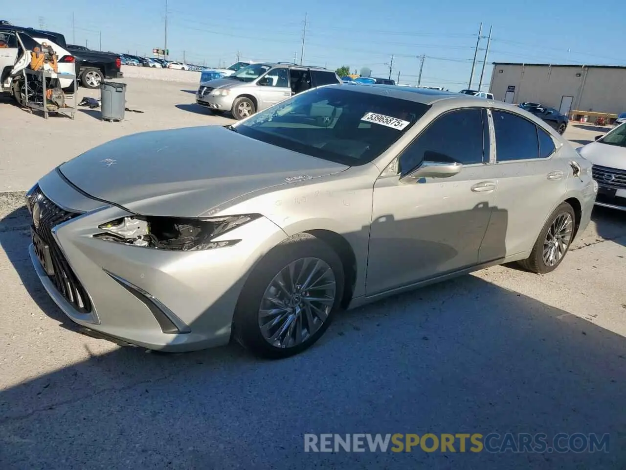 1 Photograph of a damaged car 58AFA1C11RU041670 LEXUS ES300 2024