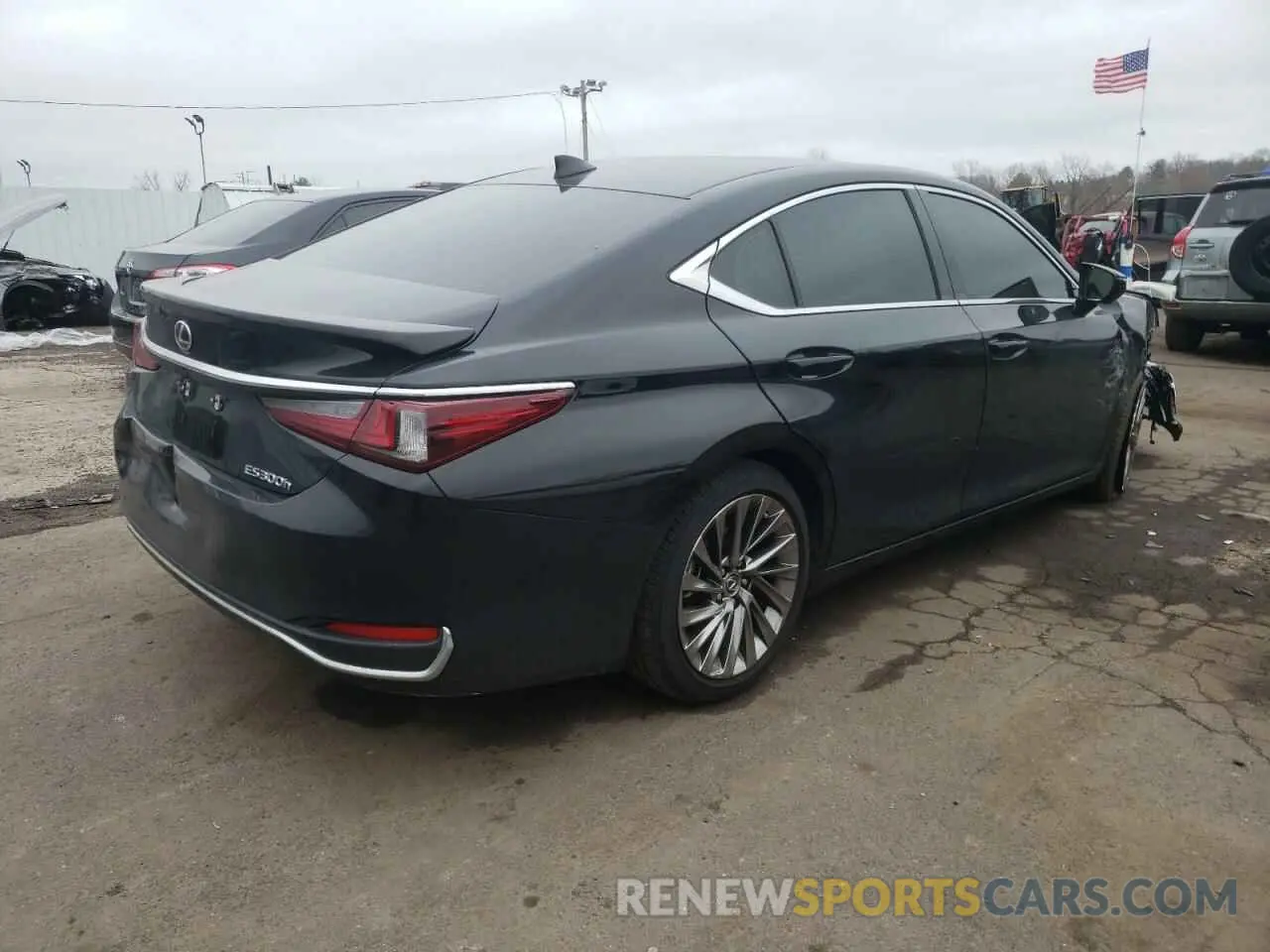 3 Photograph of a damaged car 58AFA1C13RU052086 LEXUS ES300 2024