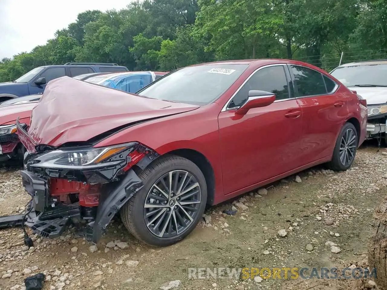 1 Photograph of a damaged car 58ADA1C15SU059327 LEXUS ES300 2025