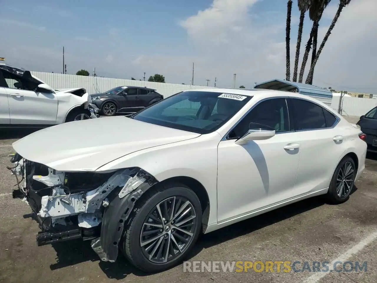 1 Photograph of a damaged car 58ADA1C18SU060066 LEXUS ES300 2025