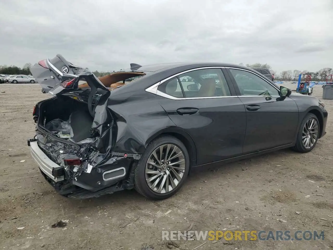 3 Photograph of a damaged car 58AEA1C18SU055566 LEXUS ES300 2025