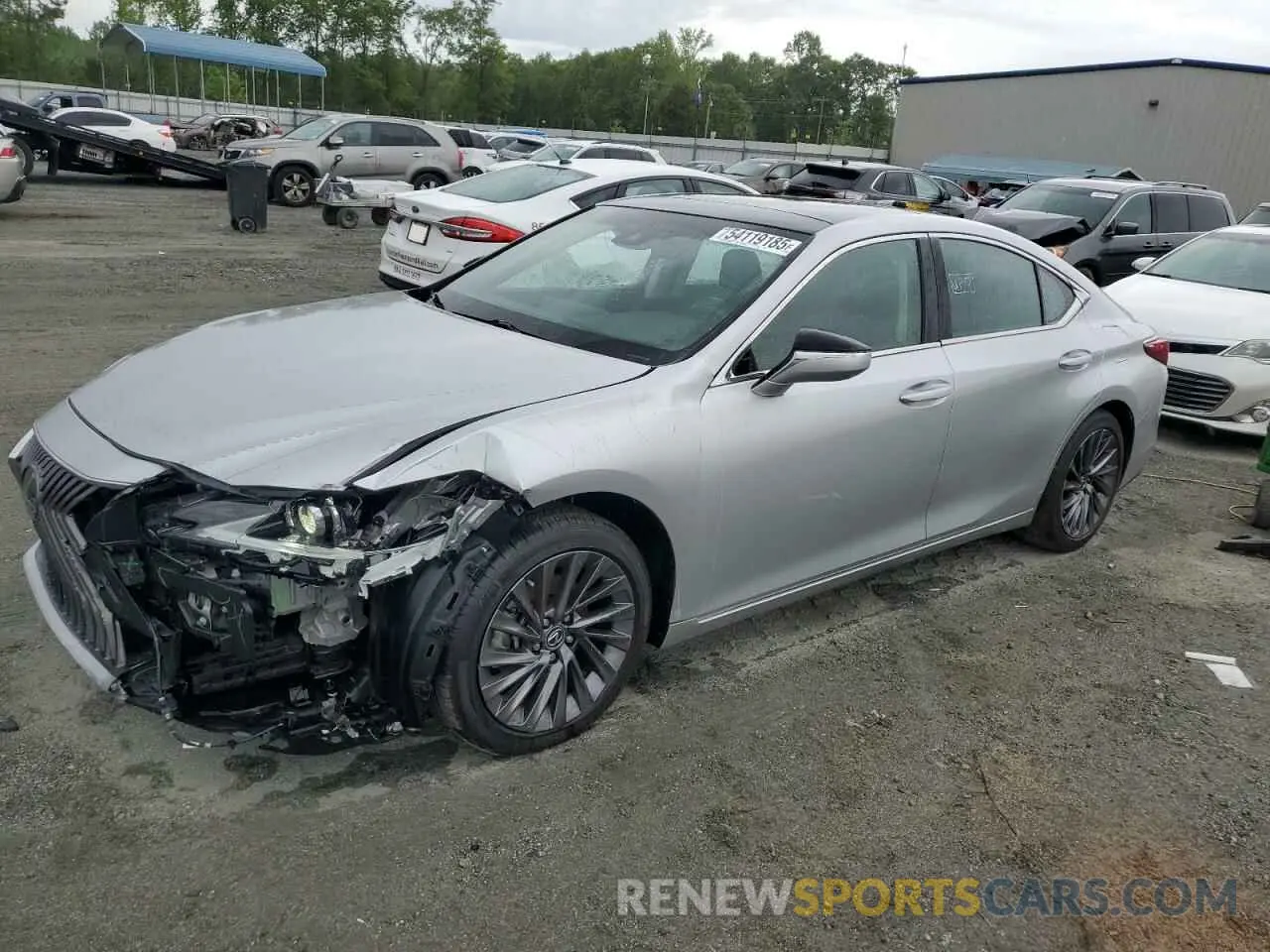 1 Photograph of a damaged car 58ABZ1B10KU013325 LEXUS ES350 2019