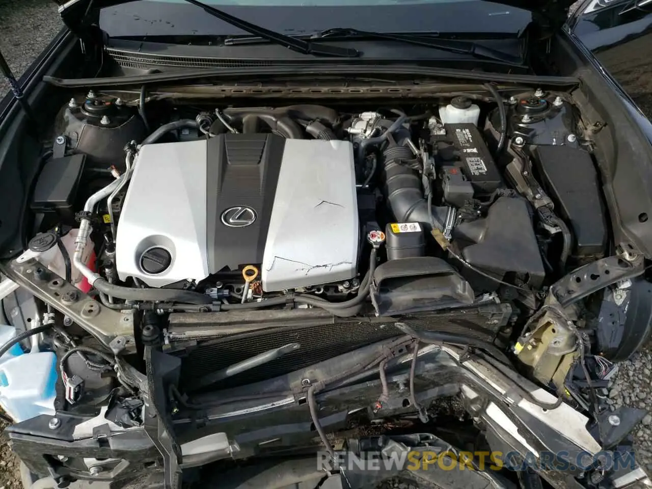 11 Фотография поврежденного автомобиля 58ABZ1B10KU023756 LEXUS ES350 2019