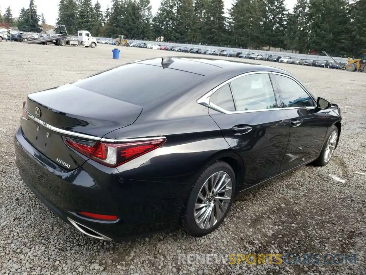 3 Фотография поврежденного автомобиля 58ABZ1B10KU023756 LEXUS ES350 2019