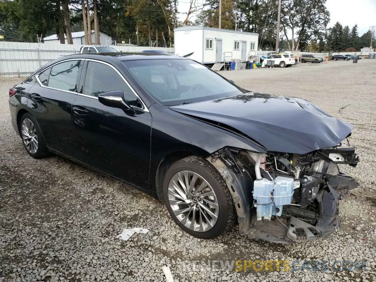 4 Фотография поврежденного автомобиля 58ABZ1B10KU023756 LEXUS ES350 2019