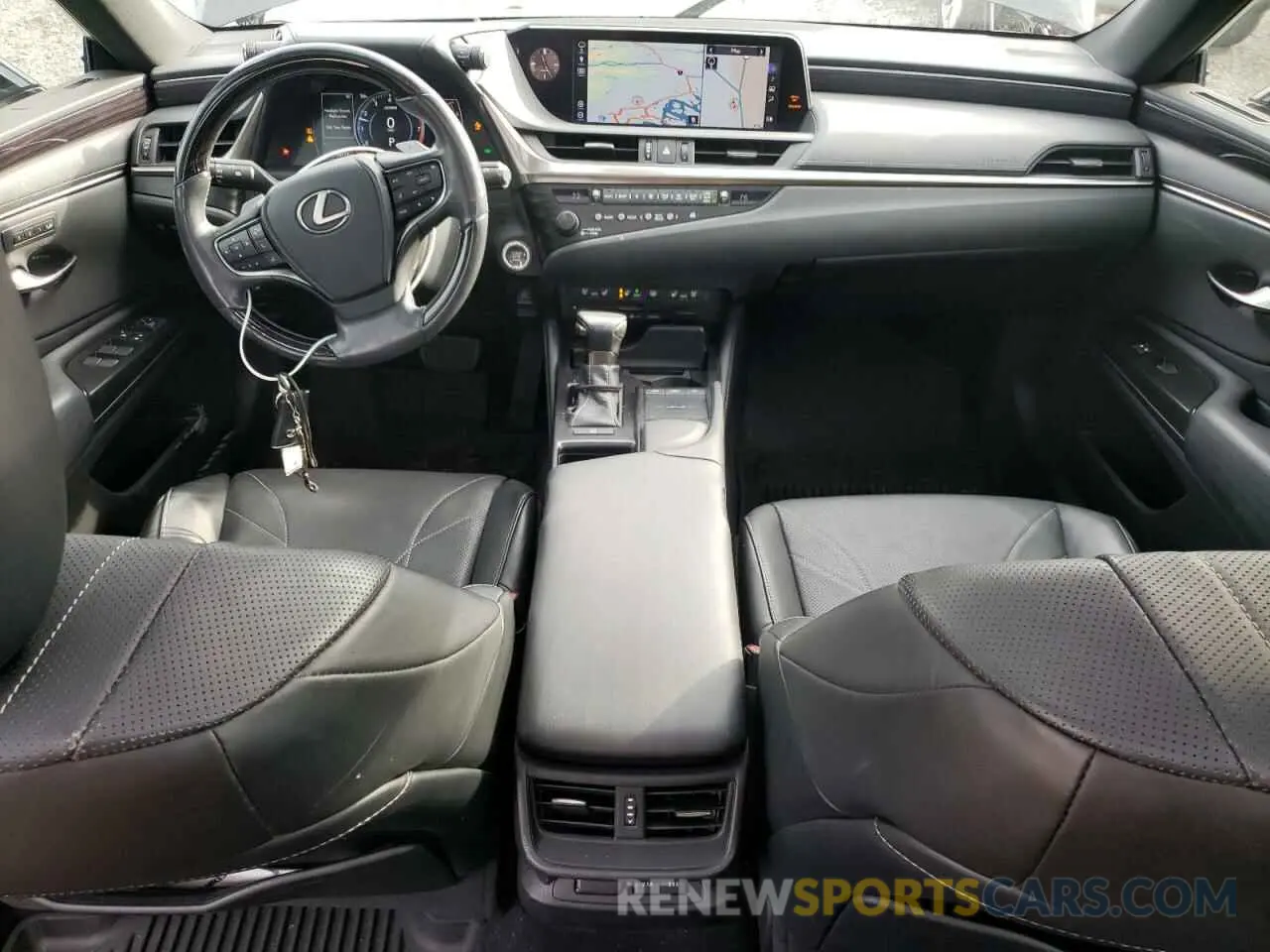 8 Фотография поврежденного автомобиля 58ABZ1B10KU023756 LEXUS ES350 2019
