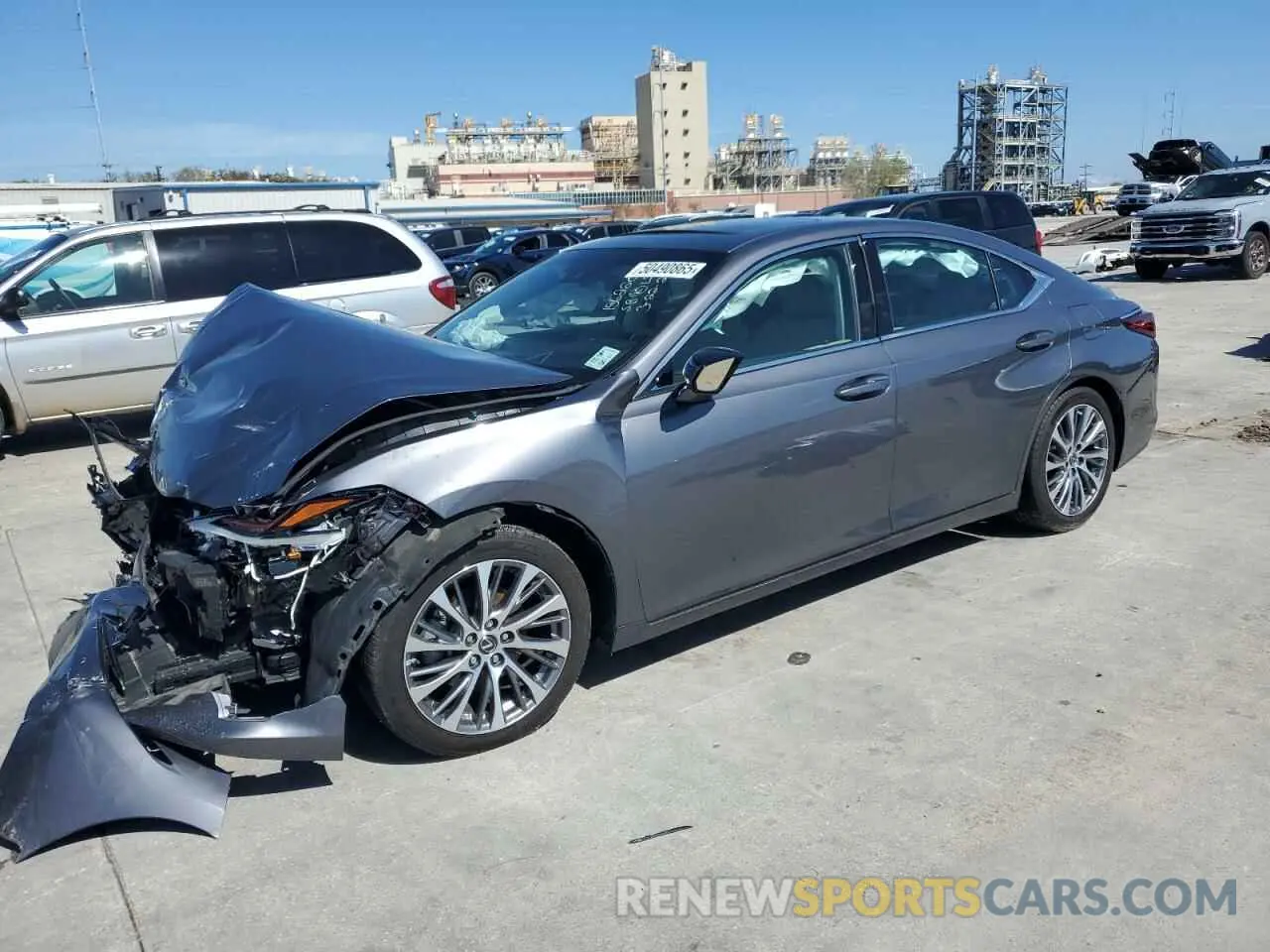 1 Фотография поврежденного автомобиля 58ABZ1B11KU001538 LEXUS ES350 2019