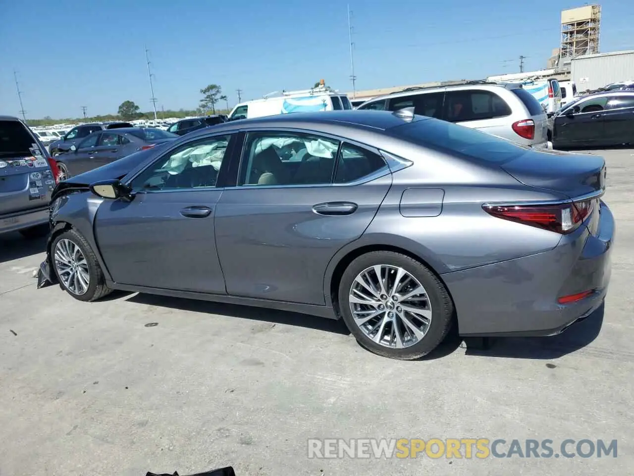 2 Фотография поврежденного автомобиля 58ABZ1B11KU001538 LEXUS ES350 2019