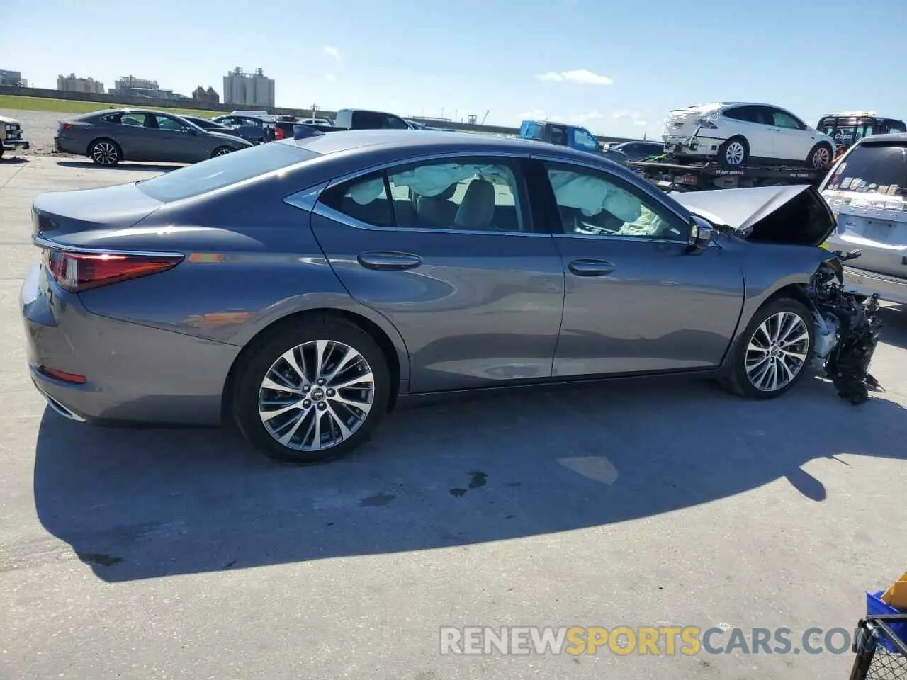 3 Фотография поврежденного автомобиля 58ABZ1B11KU001538 LEXUS ES350 2019