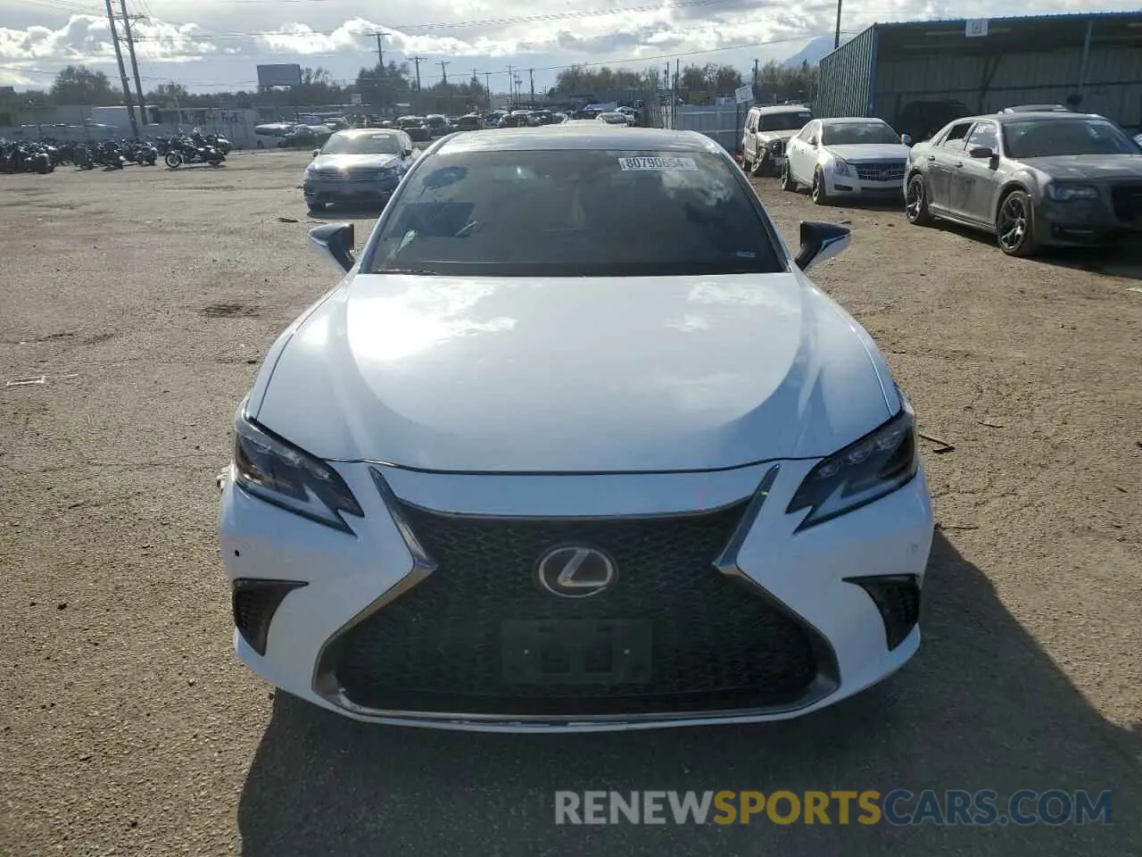 5 Фотография поврежденного автомобиля 58ABZ1B11KU005976 LEXUS ES350 2019