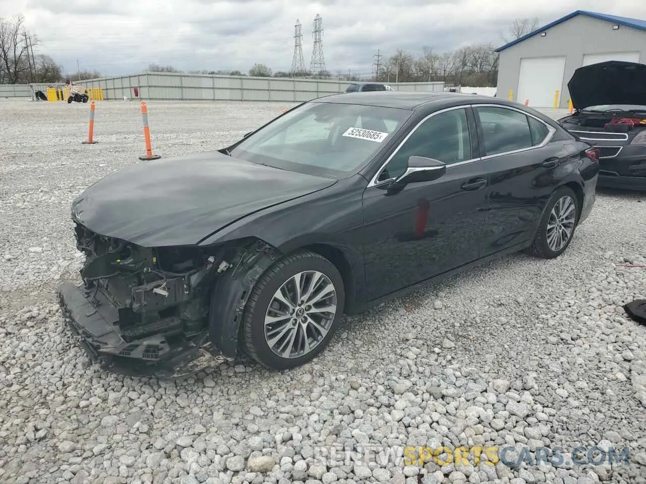 1 Photograph of a damaged car 58ABZ1B12KU030028 LEXUS ES350 2019