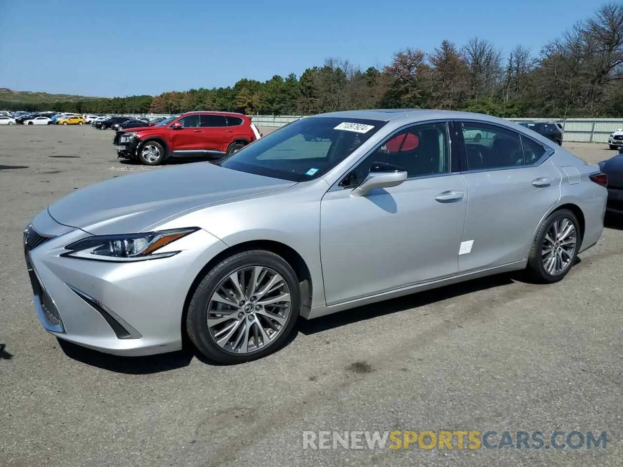 1 Photograph of a damaged car 58ABZ1B12KU040106 LEXUS ES350 2019