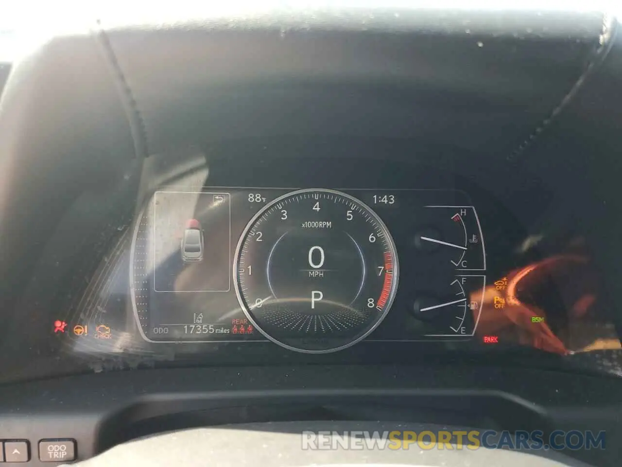 9 Photograph of a damaged car 58ABZ1B12KU040106 LEXUS ES350 2019