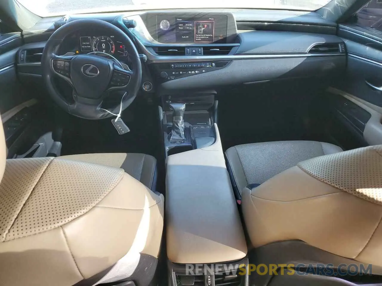 8 Фотография поврежденного автомобиля 58ABZ1B14KU032573 LEXUS ES350 2019