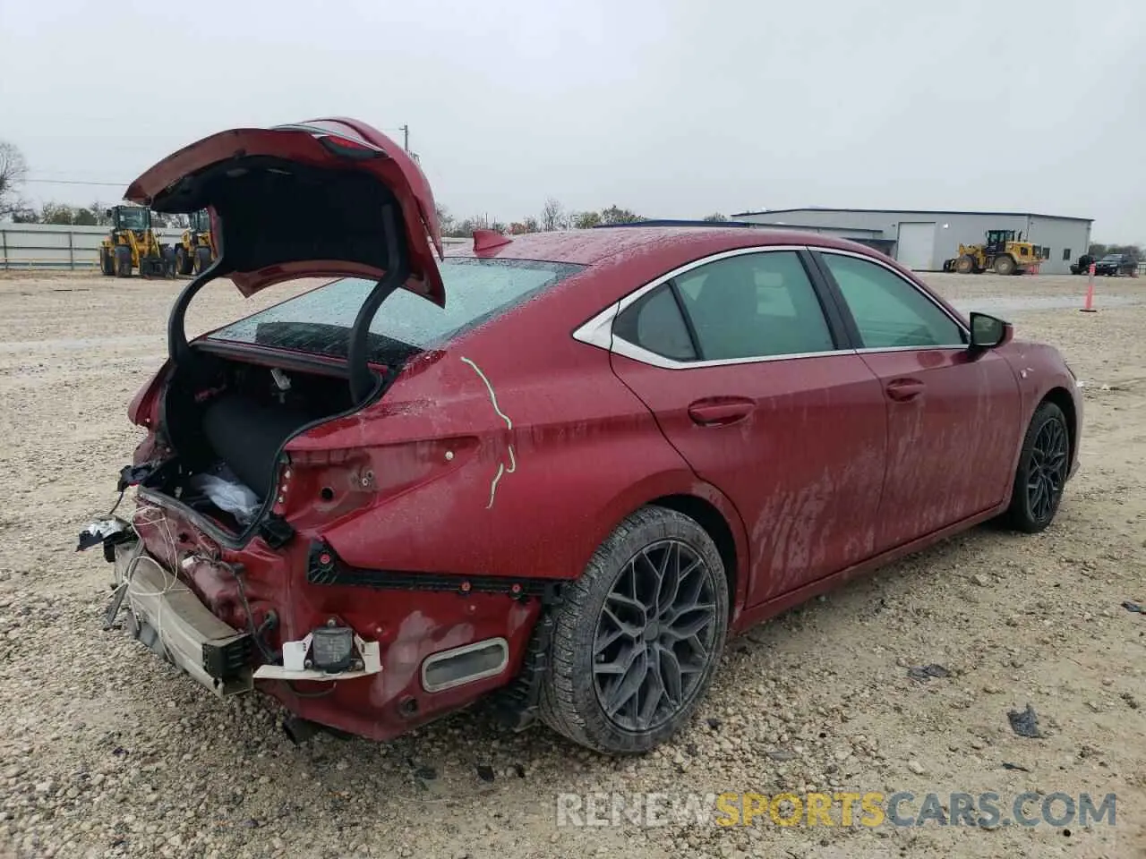 3 Фотография поврежденного автомобиля 58ABZ1B15KU003129 LEXUS ES350 2019