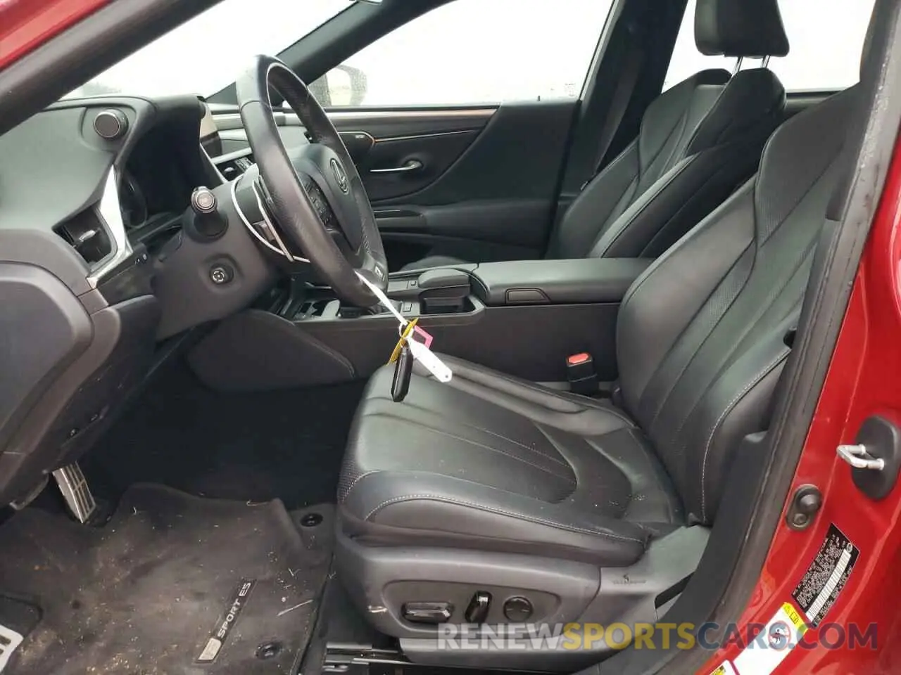 7 Фотография поврежденного автомобиля 58ABZ1B15KU003129 LEXUS ES350 2019