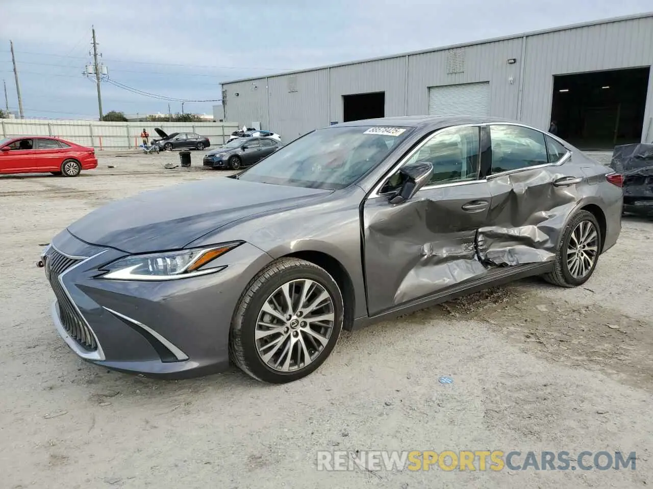 1 Фотография поврежденного автомобиля 58ABZ1B15KU006774 LEXUS ES350 2019