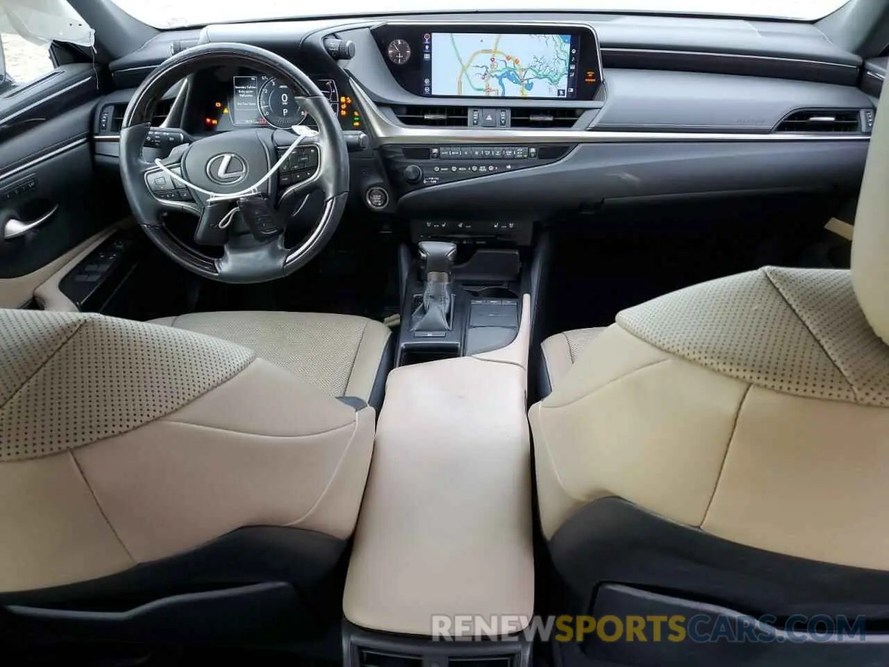 8 Фотография поврежденного автомобиля 58ABZ1B15KU006774 LEXUS ES350 2019