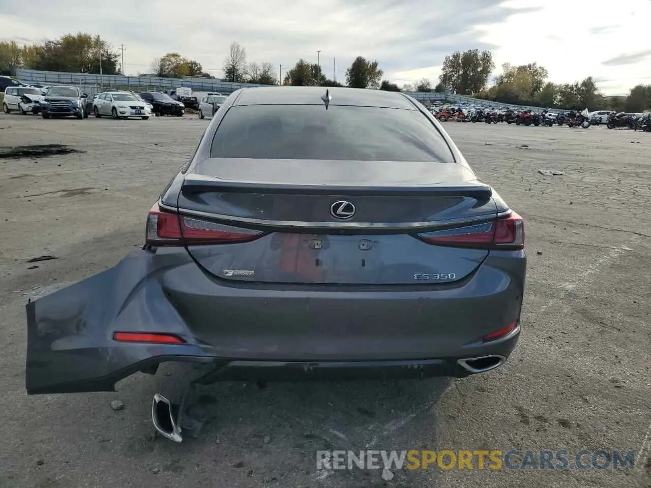 6 Photograph of a damaged car 58ABZ1B15KU012848 LEXUS ES350 2019