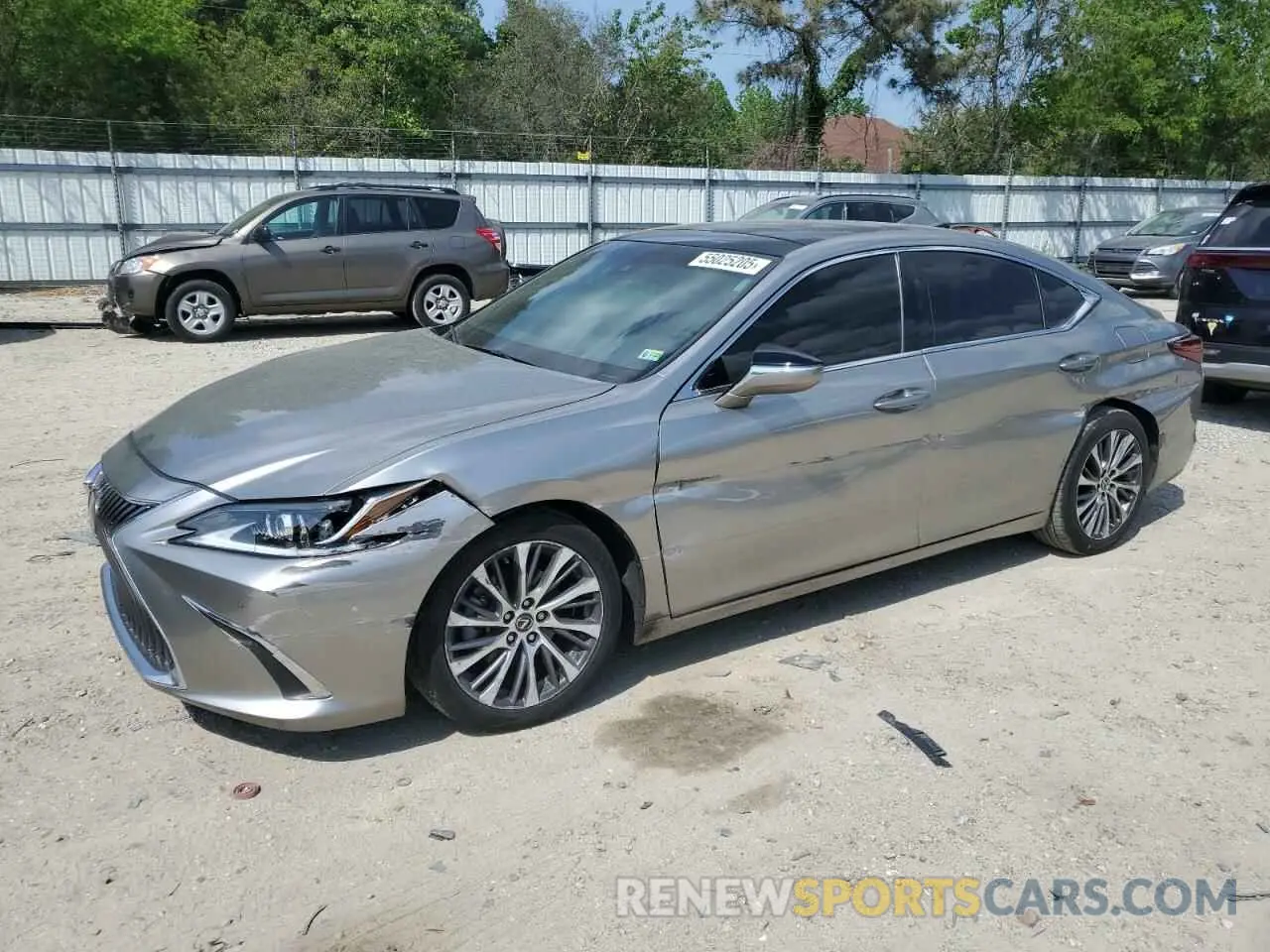 1 Фотография поврежденного автомобиля 58ABZ1B15KU028404 LEXUS ES350 2019