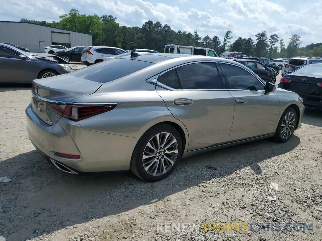 3 Фотография поврежденного автомобиля 58ABZ1B15KU028404 LEXUS ES350 2019