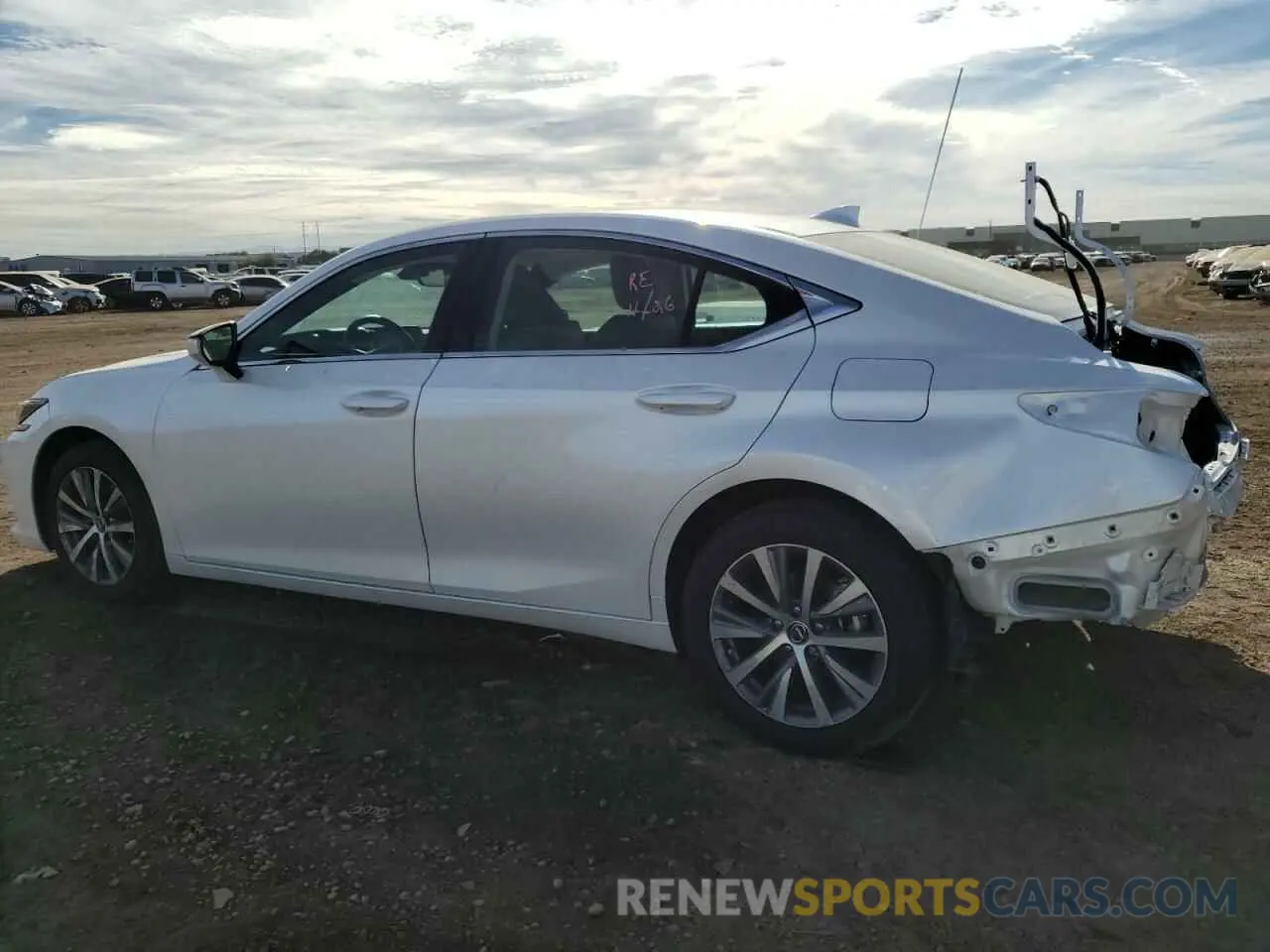 2 Photograph of a damaged car 58ABZ1B15KU044327 LEXUS ES350 2019