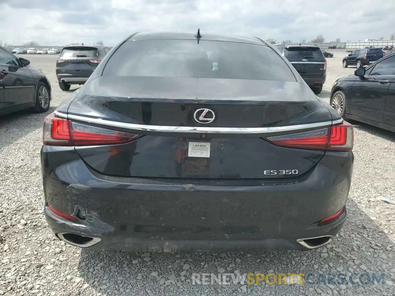 6 Photograph of a damaged car 58ABZ1B16KU002510 LEXUS ES350 2019