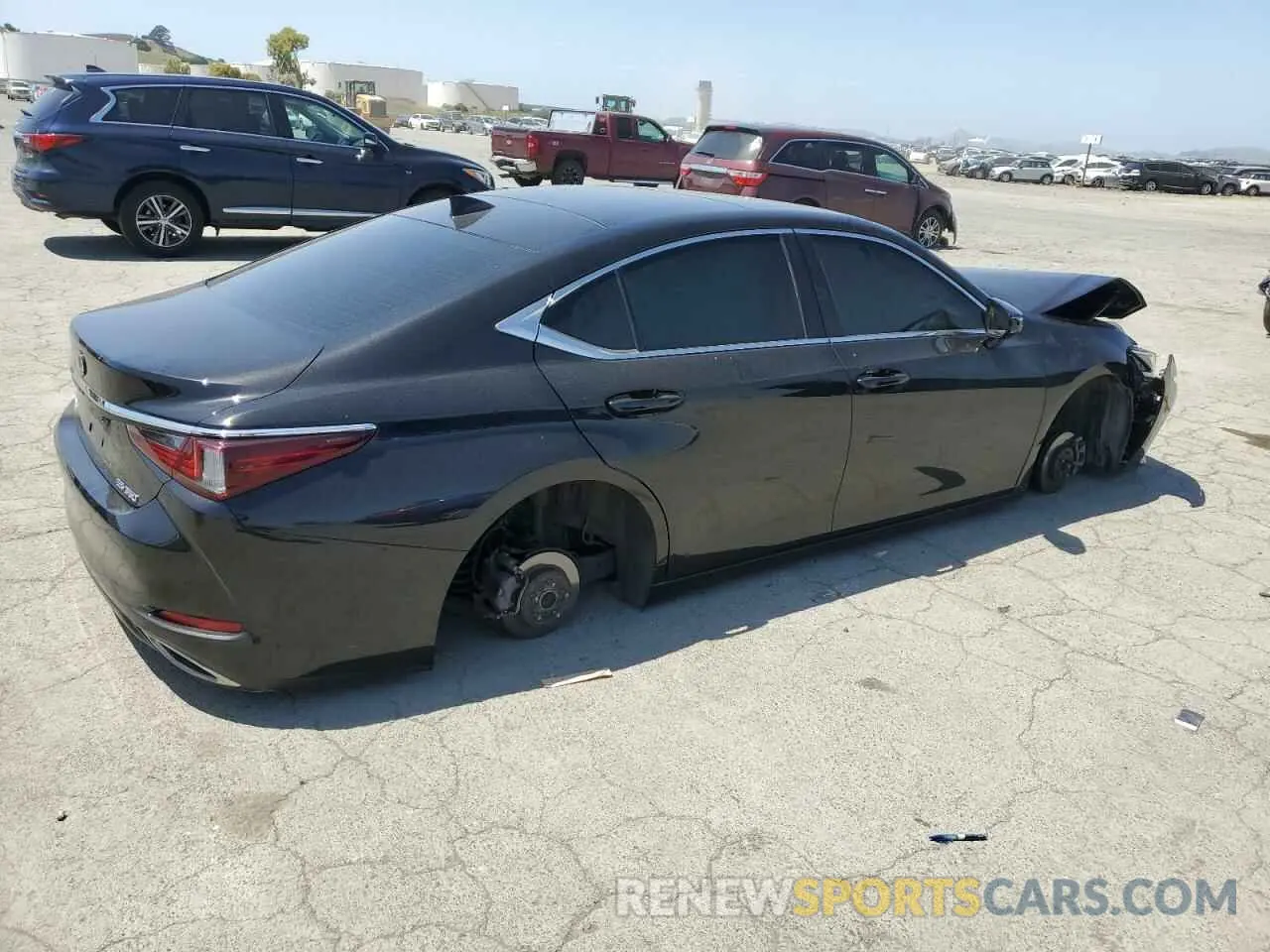 3 Фотография поврежденного автомобиля 58ABZ1B17KU002161 LEXUS ES350 2019