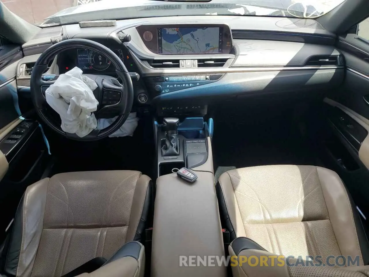 8 Фотография поврежденного автомобиля 58ABZ1B17KU002161 LEXUS ES350 2019