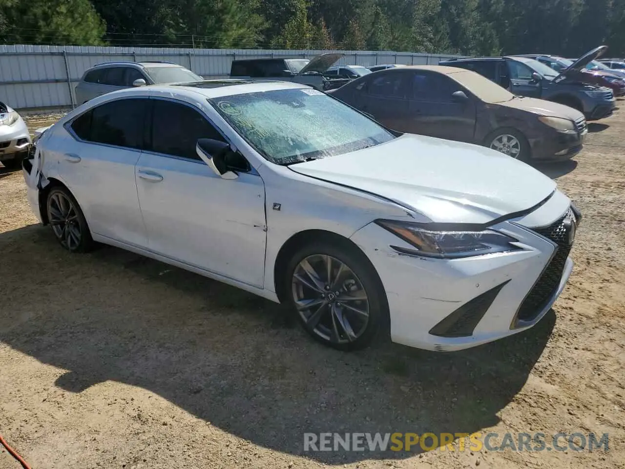 4 Фотография поврежденного автомобиля 58ABZ1B17KU006243 LEXUS ES350 2019