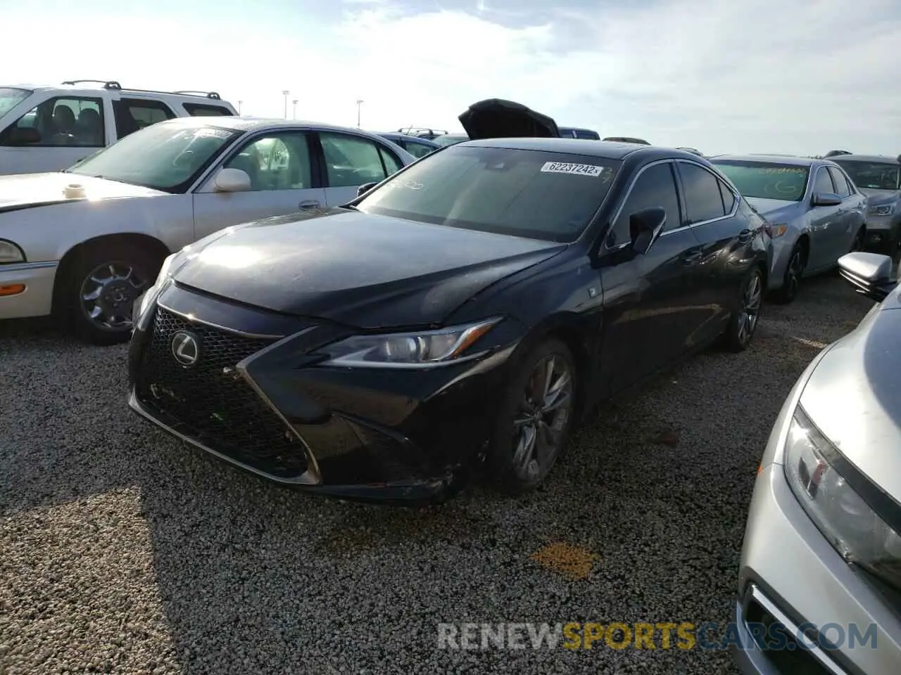 2 Photograph of a damaged car 58ABZ1B17KU011958 LEXUS ES350 2019