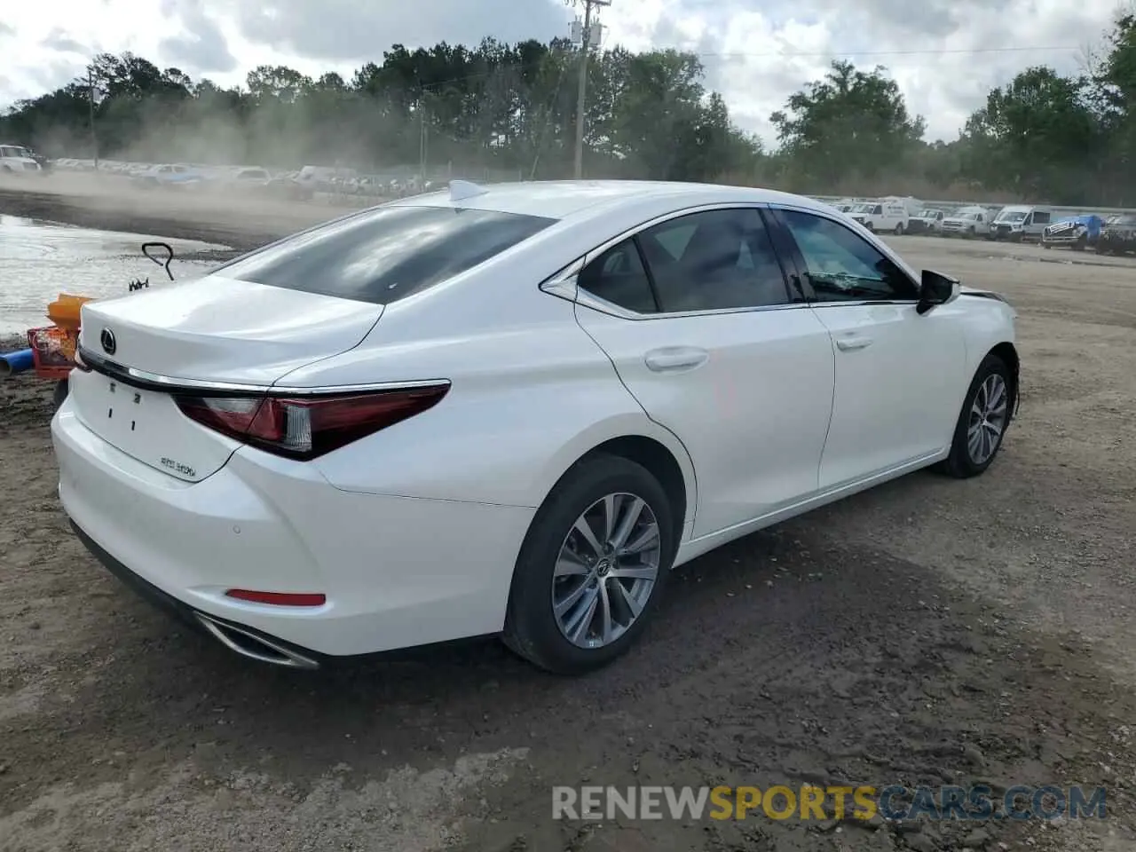 3 Photograph of a damaged car 58ABZ1B17KU043387 LEXUS ES350 2019