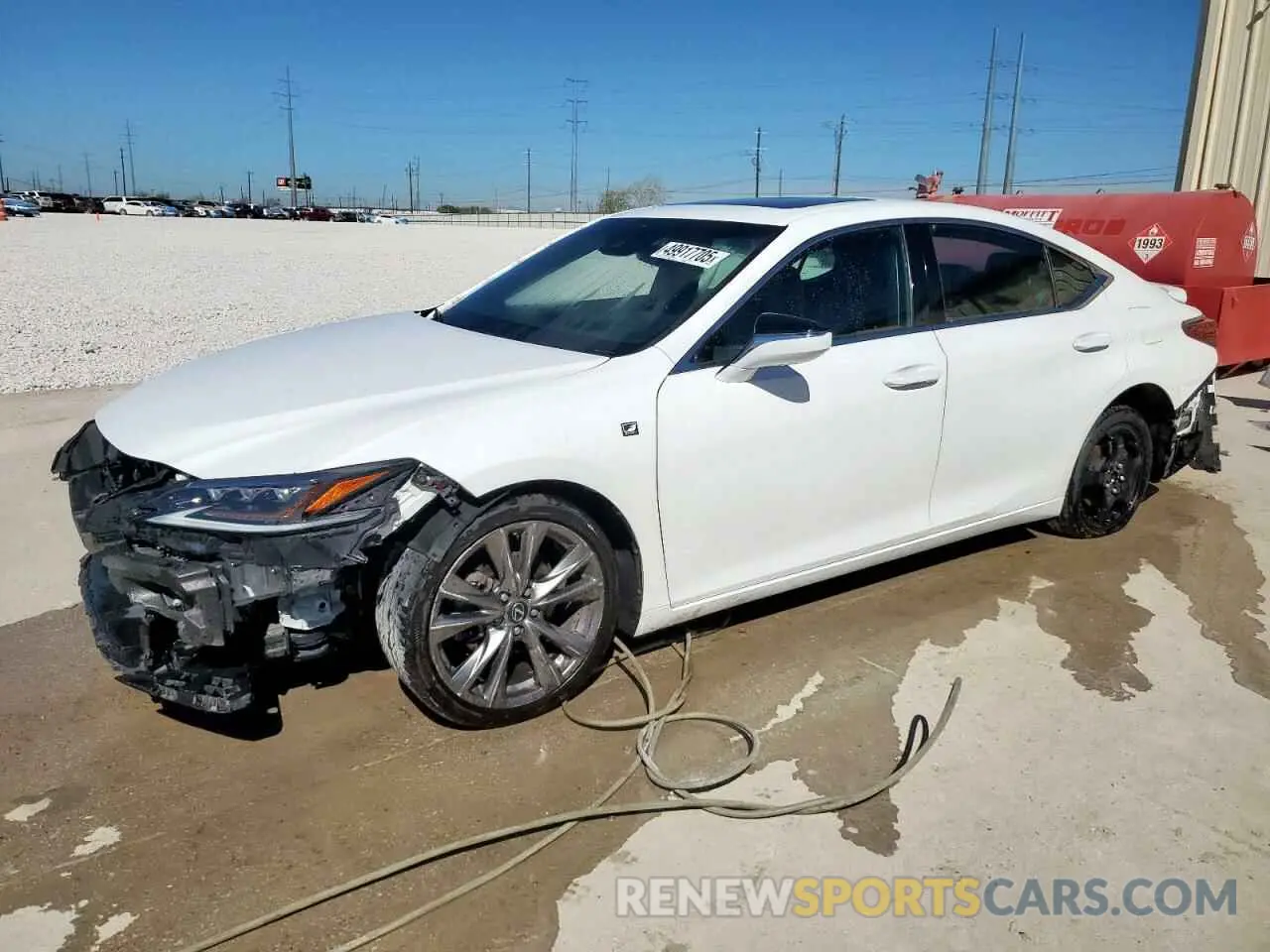 1 Фотография поврежденного автомобиля 58ABZ1B18KU011919 LEXUS ES350 2019