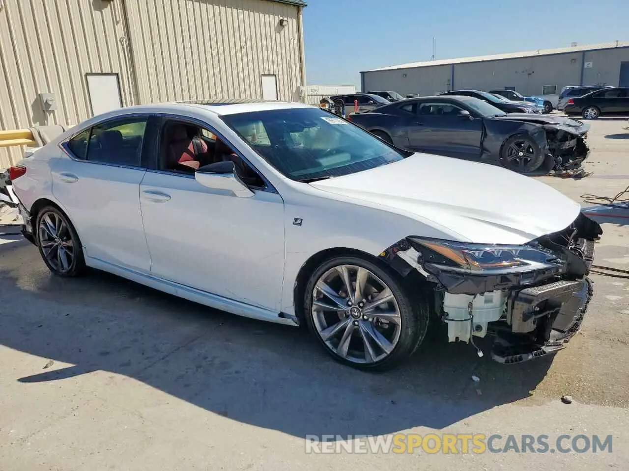 4 Фотография поврежденного автомобиля 58ABZ1B18KU011919 LEXUS ES350 2019