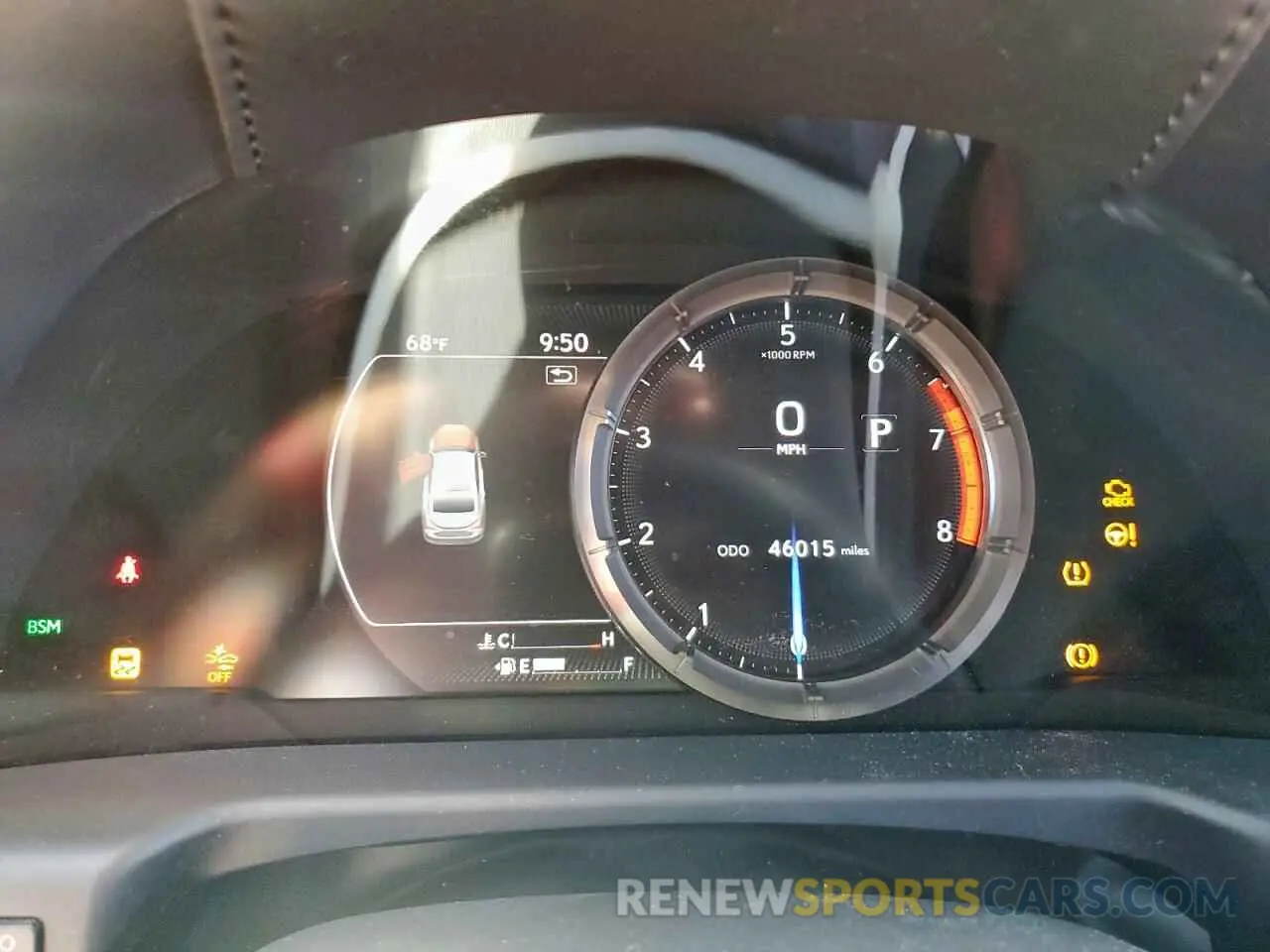 9 Фотография поврежденного автомобиля 58ABZ1B18KU011919 LEXUS ES350 2019