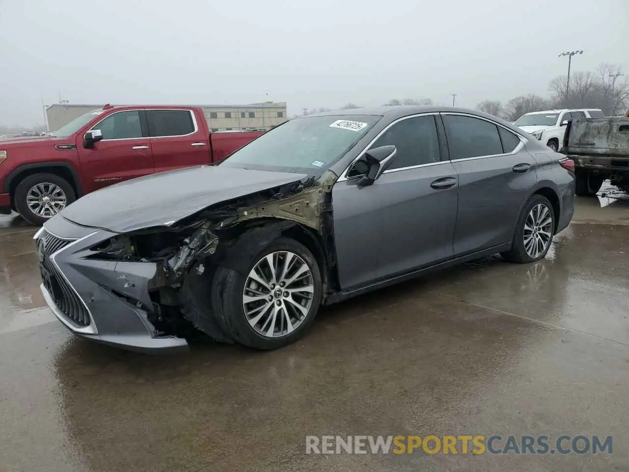 1 Фотография поврежденного автомобиля 58ABZ1B18KU017638 LEXUS ES350 2019