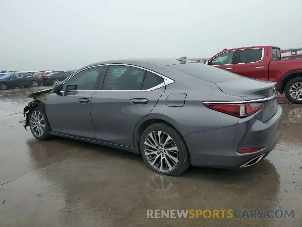 2 Фотография поврежденного автомобиля 58ABZ1B18KU017638 LEXUS ES350 2019