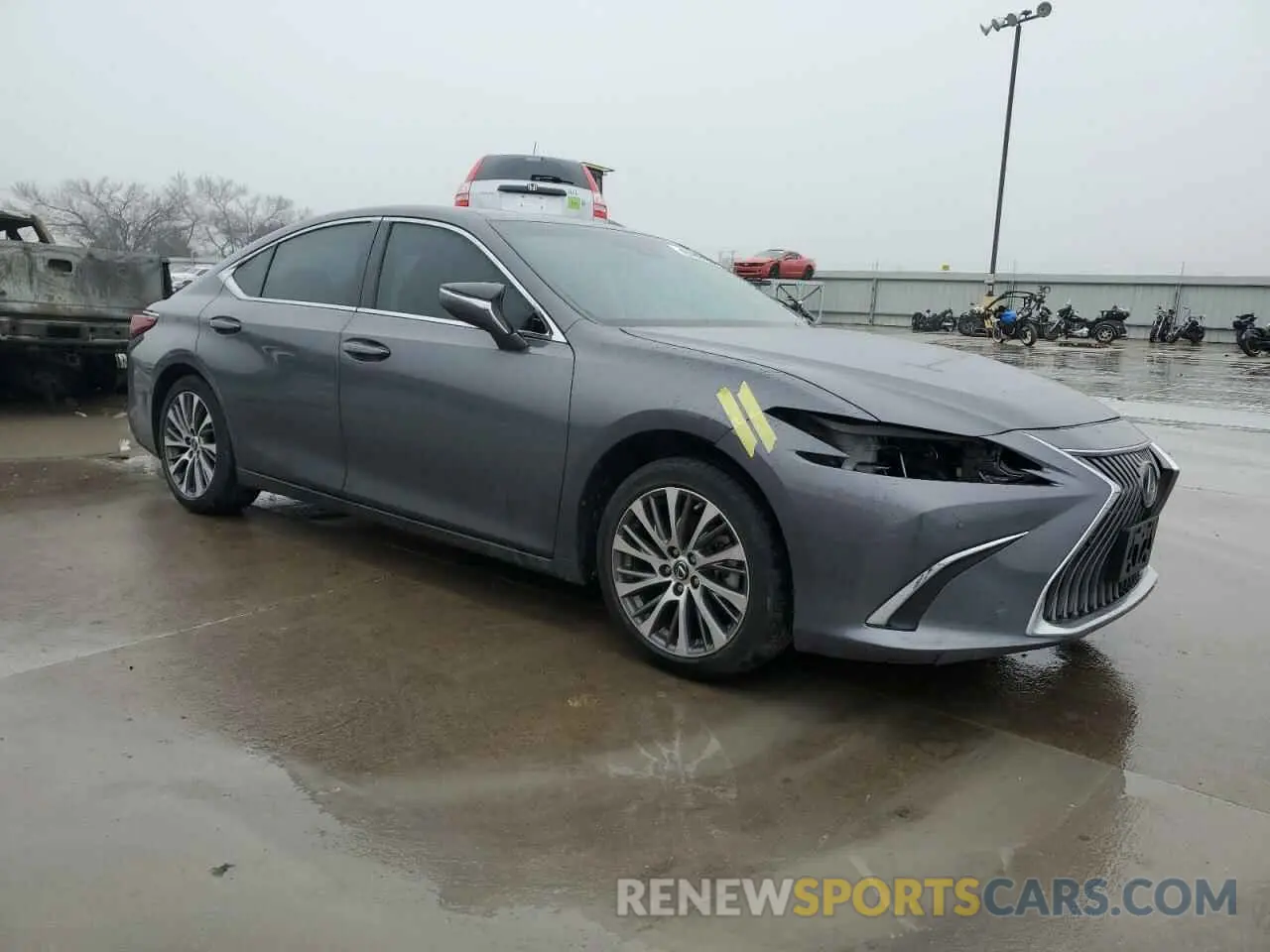 4 Фотография поврежденного автомобиля 58ABZ1B18KU017638 LEXUS ES350 2019