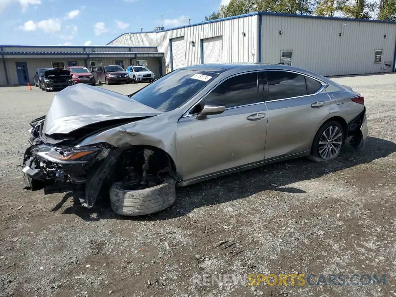 1 Photograph of a damaged car 58ABZ1B18KU036237 LEXUS ES350 2019
