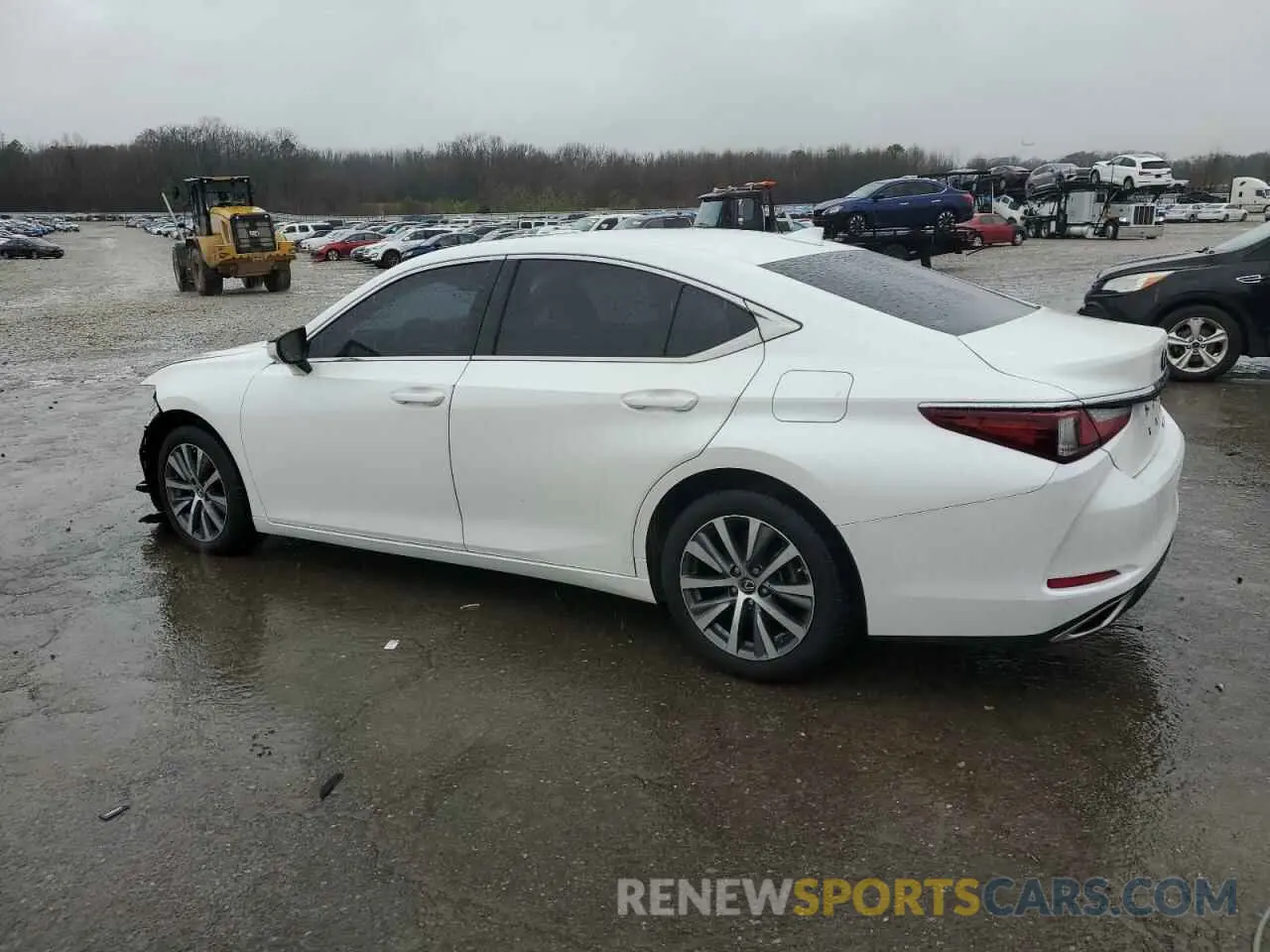 2 Фотография поврежденного автомобиля 58ABZ1B18KU051093 LEXUS ES350 2019