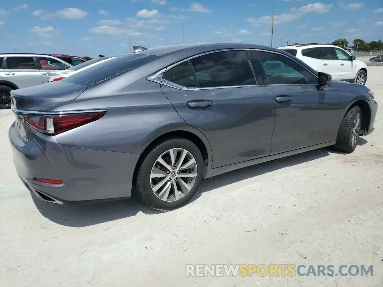 3 Фотография поврежденного автомобиля 58ABZ1B1XKU011209 LEXUS ES350 2019
