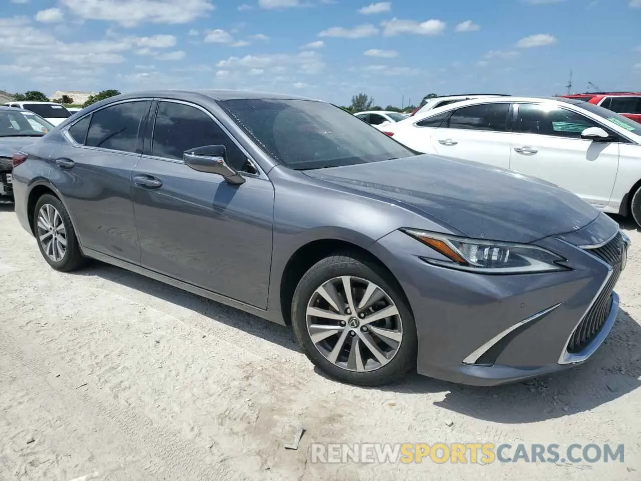 4 Фотография поврежденного автомобиля 58ABZ1B1XKU011209 LEXUS ES350 2019