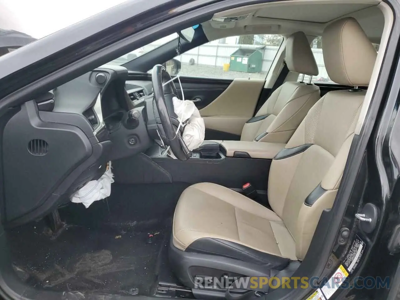 7 Фотография поврежденного автомобиля 58ABZ1B1XKU013266 LEXUS ES350 2019