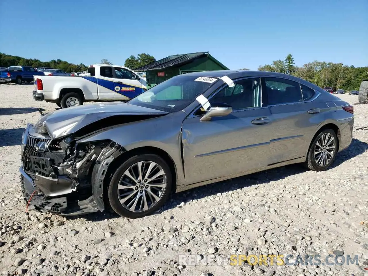 1 Photograph of a damaged car 58ABZ1B1XKU034313 LEXUS ES350 2019