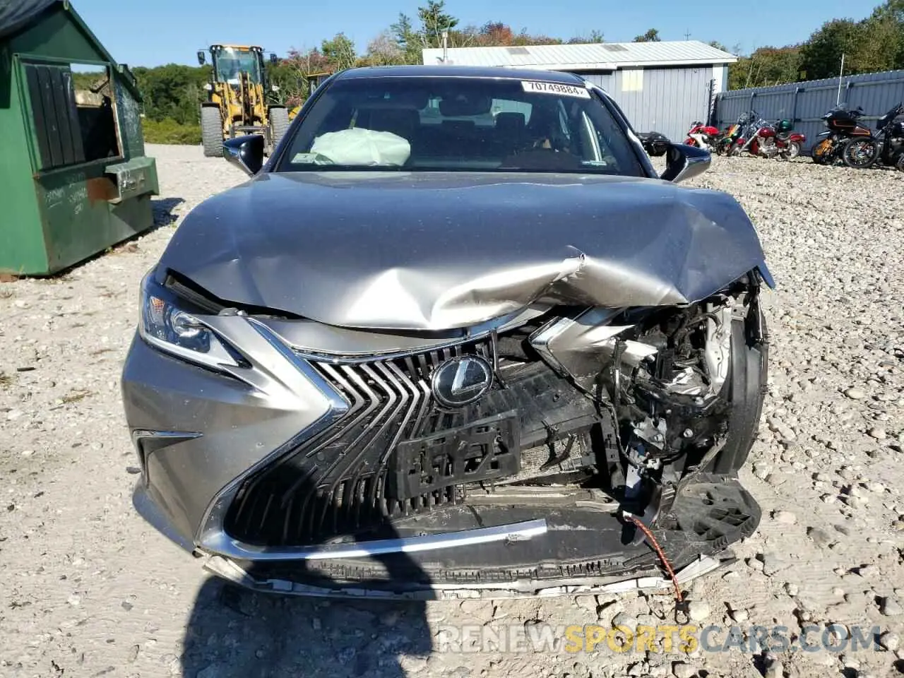 5 Photograph of a damaged car 58ABZ1B1XKU034313 LEXUS ES350 2019