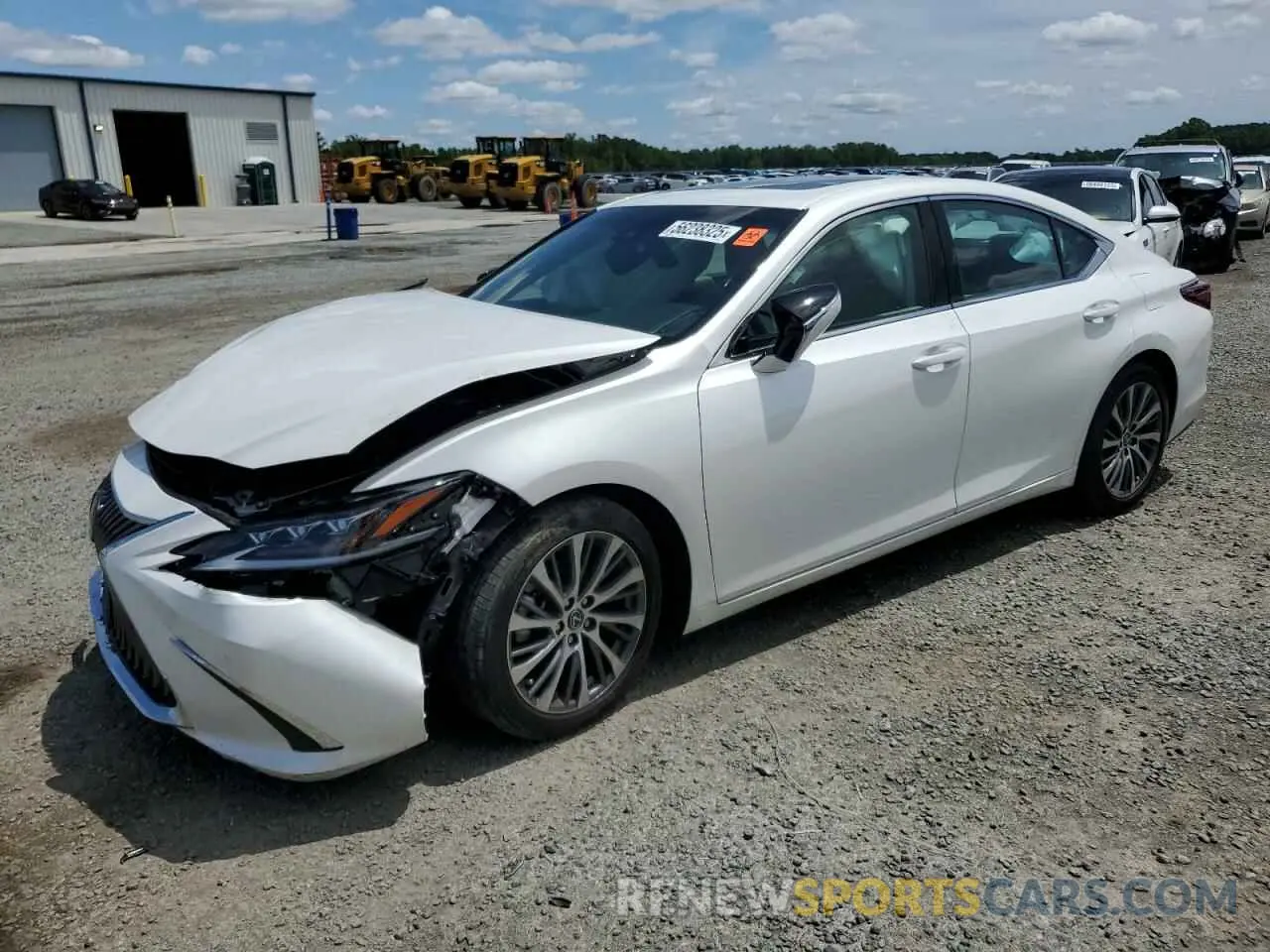 1 Photograph of a damaged car 58ABZ1B1XKU034621 LEXUS ES350 2019